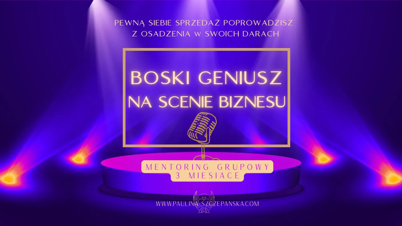 boski geniusz na SCENie Biznesu